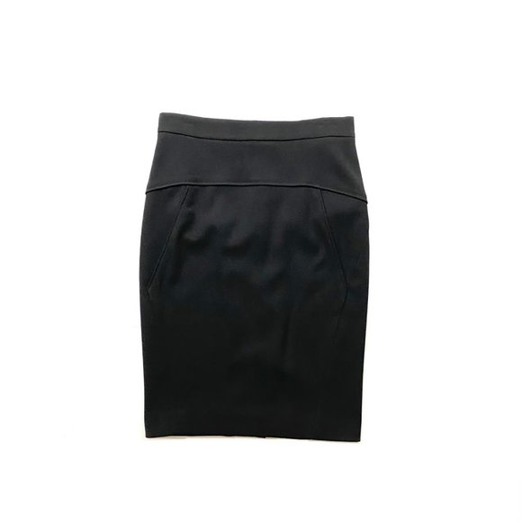 Donna Karan Wool Knee-Length Skirt - Size 8
